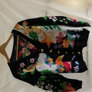 Berek tropical themed Cardigan